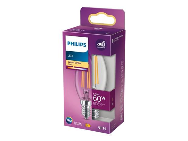 Philips LED Candle 60W E14 Warm White -kynttilälamppu