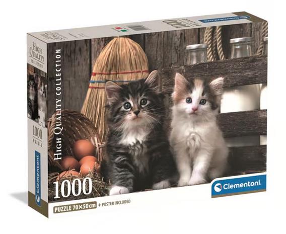 Clementoni Lovely Kittens (1000)