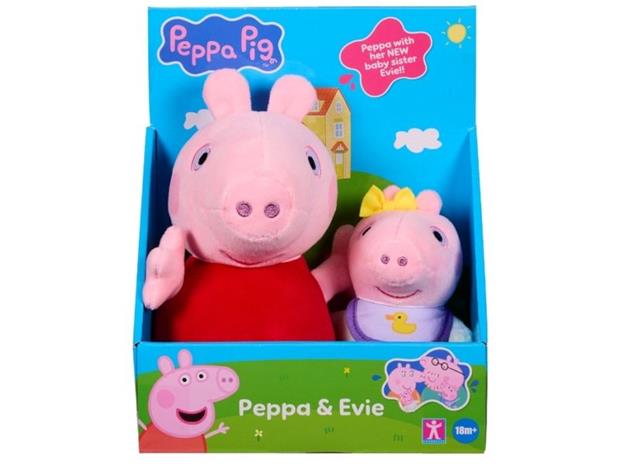 Peppa Plush 2 kpl