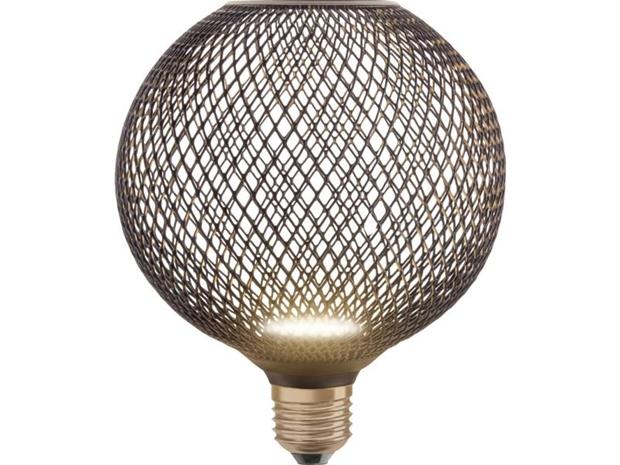 LED-polttimo DECOR FLAT G125 E27/3,5W/230V 2700K musta - Osram – kuva 4/5