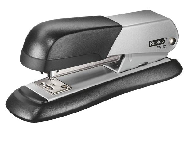 Rapid FM12 - stapler - 25 sheets - metal ABS plastic - silver