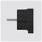 norm Schuko plug, matt black – kuva 2
