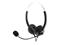 MediaRange Headset w/mic. Black – kuva 3