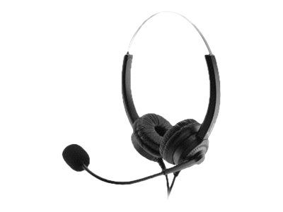 MediaRange Headset w/mic. Black