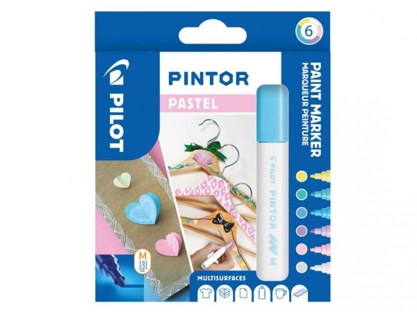 Pilot - Marker Pintor Medium Pastel Mix 1,4 ass (6)