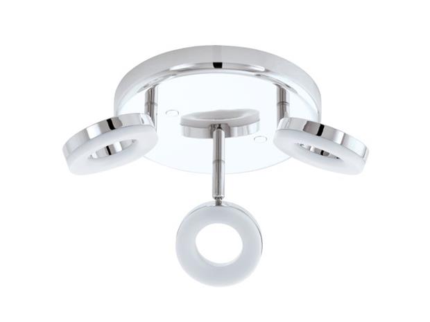 EGLO ODERZO 1 SPOT RONDEL 3X360LM CHROME
