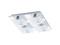 EGLO VICARO CEILING 4X2.5W CHROME – kuva 2