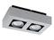 EGLO LOKE 1 CEILING 2L BRUSHED ALUMINIUM – kuva 2