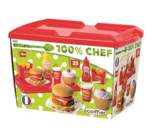 Ecoiffier Hamburger Set