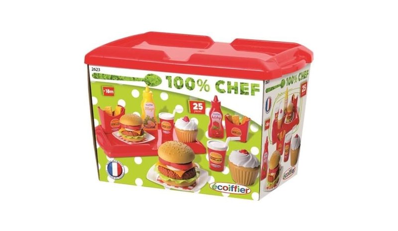 Ecoiffier Hamburger Set