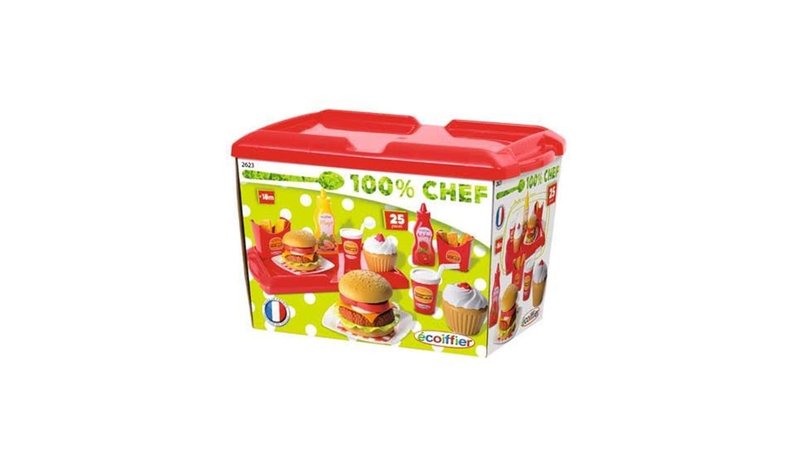 Ecoiffier Hamburger Set