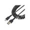 StarTech.com 3ft (1m) USB C Charging Cable Coiled Heavy Duty Fast Charge & Sync USB-C Cable – kuva 2