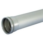 Wavin Wafix pp pipe with sleeve 40 x 250 mm Harmaa