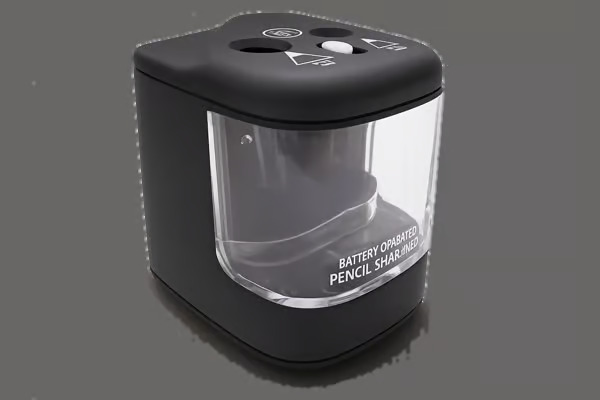 Sharpener table top w/battery black