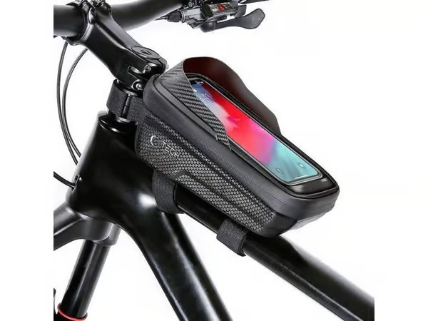 Tech-Protect V2 Bicycle Bag with Phone Space 1l - Black