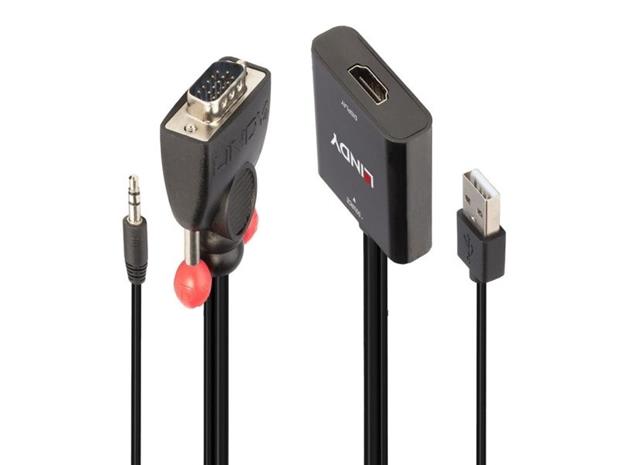 Lindy adapter - HDMI / VGA - 60 cm
