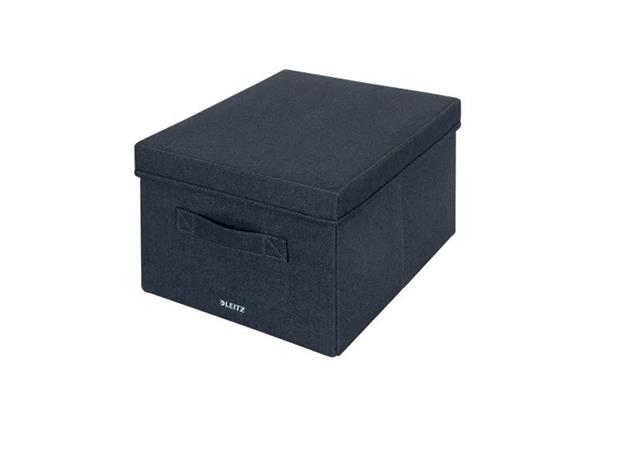 Leitz - Fabric Storage Box 2 Pieces - Grey
