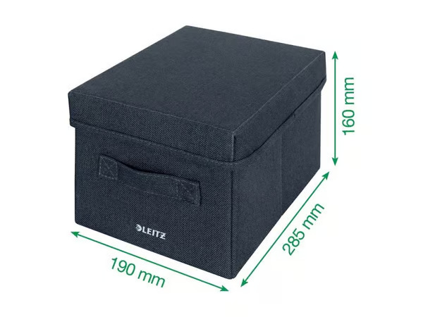 Leitz - Fabric Storage Box 2 Pieces - Grey