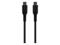 FIXED LIQUID Silikonikaapeli 60W USB-C/C 1.2m Musta – kuva 2
