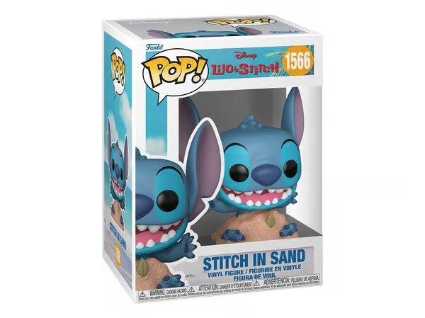 FUNKO POP VINYL L&S STITCH IN SAND