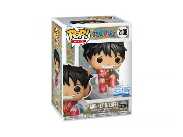 Funko Pop! Plus: One Piece - Monkey D. Luffy Egghead SE (Metallic) (2138) FIGU