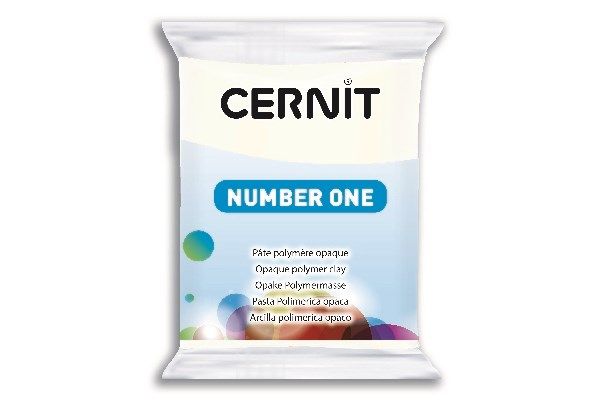 Creativ Company Cernit Modeling Clay Opaque White 56 grams