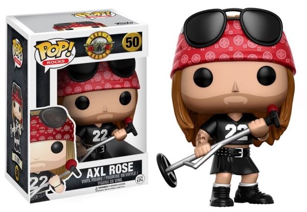 Guns N' Roses - Axel Rose Rocks! (Chase Edition möglich) Vinyl Figur 397 - Funko Pop! -figuuri - Unisex - Monivärinen