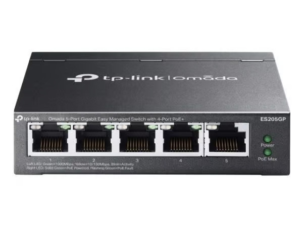 TP-Link ES205GP, kytkin – kuva 4/6