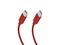 SBS TECABLETISSUETCCR USB-C - USB-C 1.5m 60W Braided Cable - Red – kuva 4