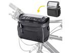 Wozinsky Handlebar Bag Bike Shoulder Bag Black (WBHBB-01)