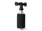 Rockbros CO? pump aluminum alloy valve head cartridge-free Presta/Schrader compatible - black