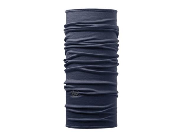 Buff Lightweight Merino Wool Monikäyttöhuivi, solid denim