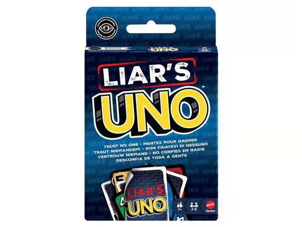 Mattel Games Uno Liars - Blue - ONE SIZE