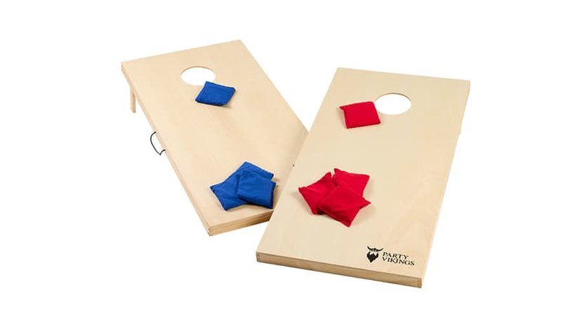 Cornhole-setti 2 kpl 120 x 60 cm sis. 8 heittopussia