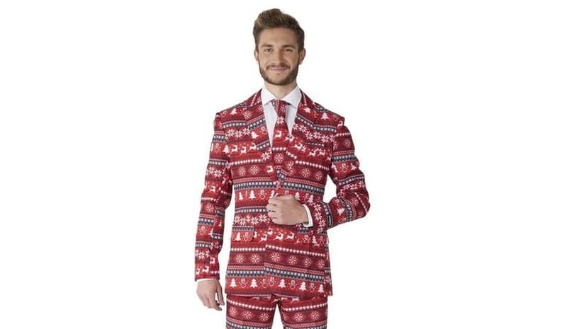 Suitmeister Nordic Pixel Red – kuva 1/3