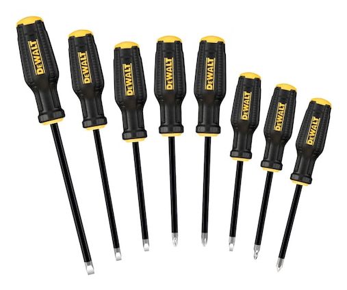Dewalt DWHT65102 Ruuvimeisselisarja 8 osaa
