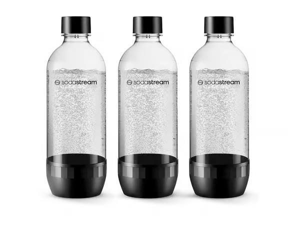 SodaStream PET-pullo 1 litra - 3-pakkaus