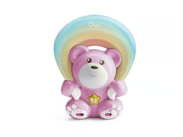 Chicco Rainbow Bear pink
