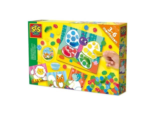 SES Creative Montessori - Sorting Colours And Materials - Multi/patterned - ONE SIZE – kuva 3/3