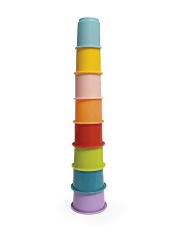 Happy Baby Rainbow Stacking Cups 8 pcs