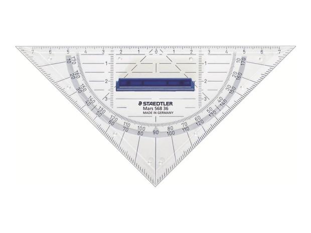 Staedtler Geometry set square 16cm with grip