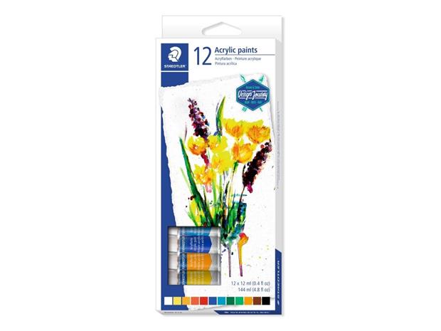 Staedtler 8500 12 acrylic paints