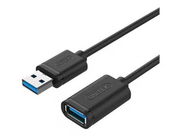 Unitek Y-C456GBK - USB extension cable - USB Type A to USB Type A - 50 cm