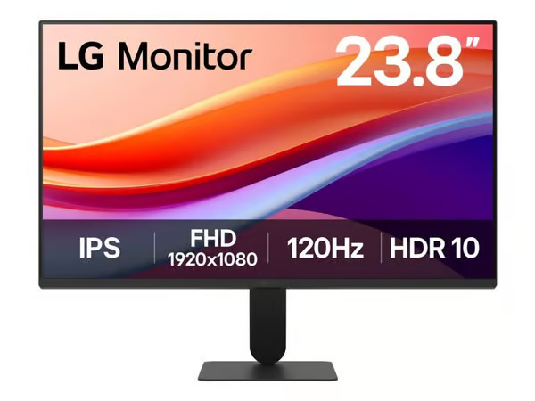 LG 24U41YA-B (24"), näyttö