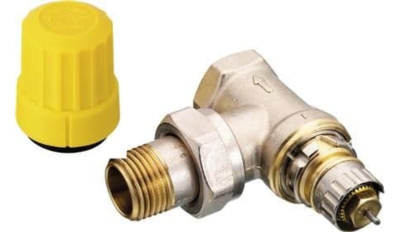 Danfoss RA-UR15 valve housing angled 1/2"