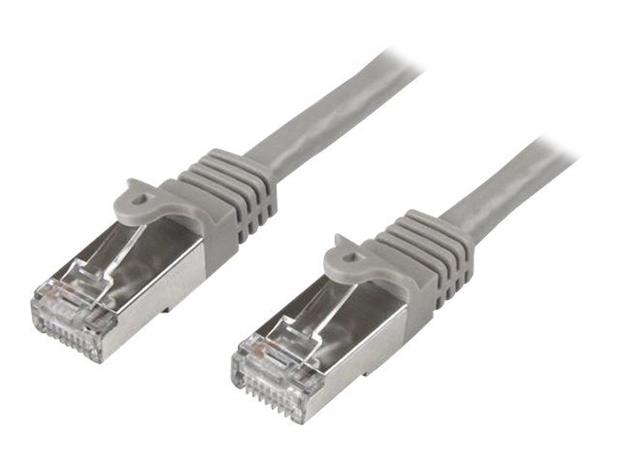 StarTech.com Cat6 Patch Cable - Shielded (SFTP) - 0.5m, Gray
