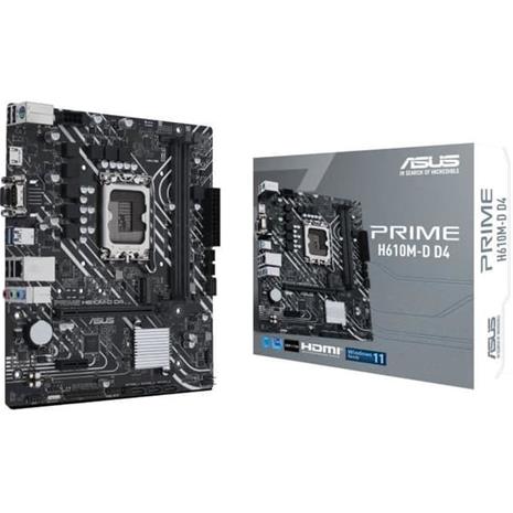 ASUS PRIME H610M-D D4 Intel H610 LGA 1700 micro ATX