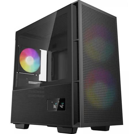 DeepCool CH360 Digital Micro-ATX Case, Black