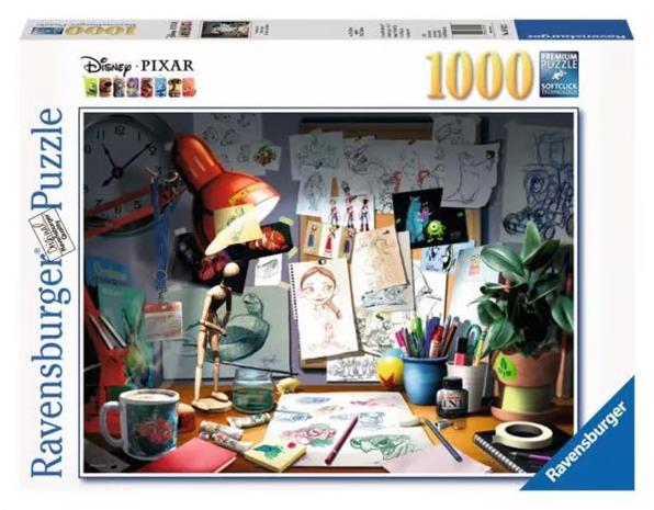 Puzzle 1000 -taiteellinen pöytä