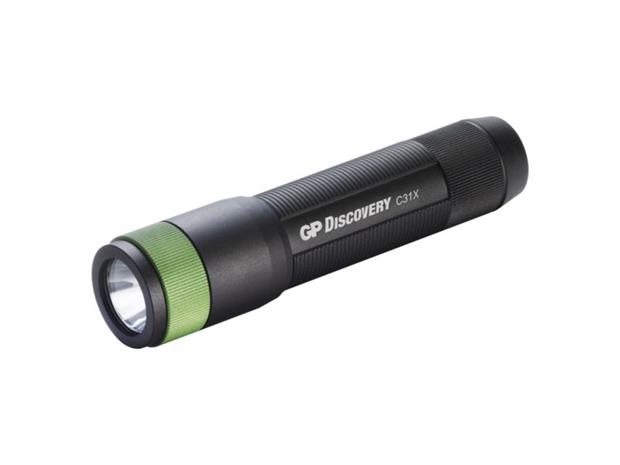 Taskulamppu GP Discovery LED C31 85 lumenia